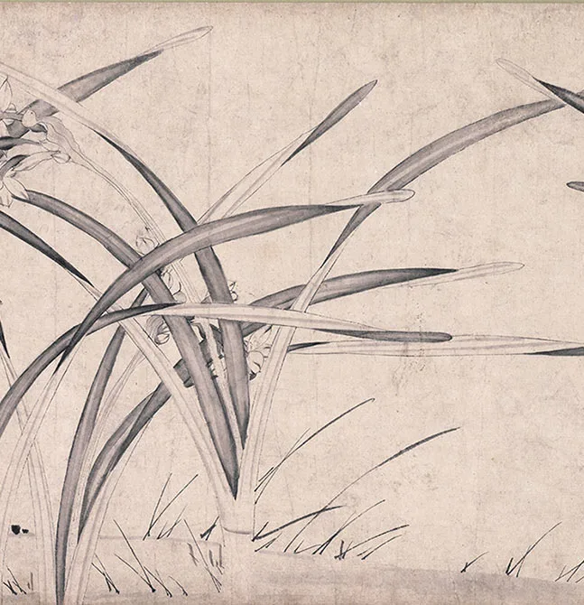 宋赵孟坚《水仙图》卷_28