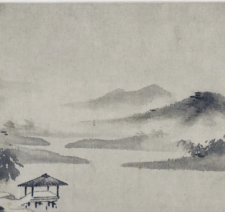 米友仁(款)《楚山秋霁图》卷_13