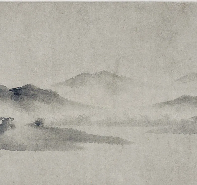 米友仁(款)《楚山秋霁图》卷_14