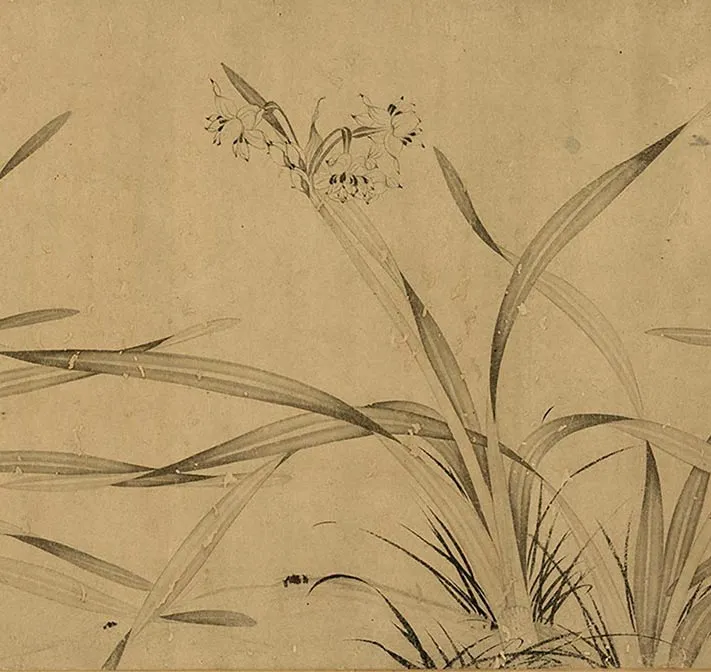 赵孟坚水仙卷_32