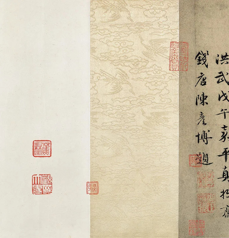 传李成《寒鸦图》卷_01