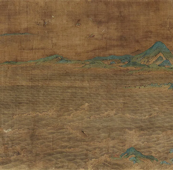 宋赵伯驹《上林图》卷_22