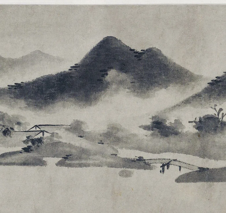 米友仁(款)《楚山秋霁图》卷_09