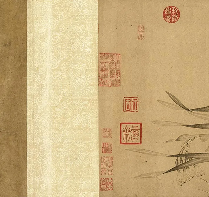 赵孟坚水仙卷_06