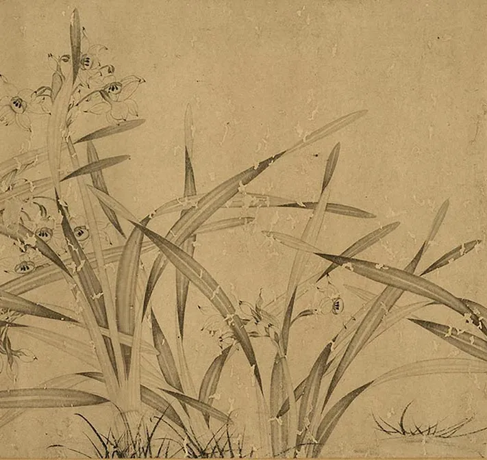 赵孟坚水仙卷_34