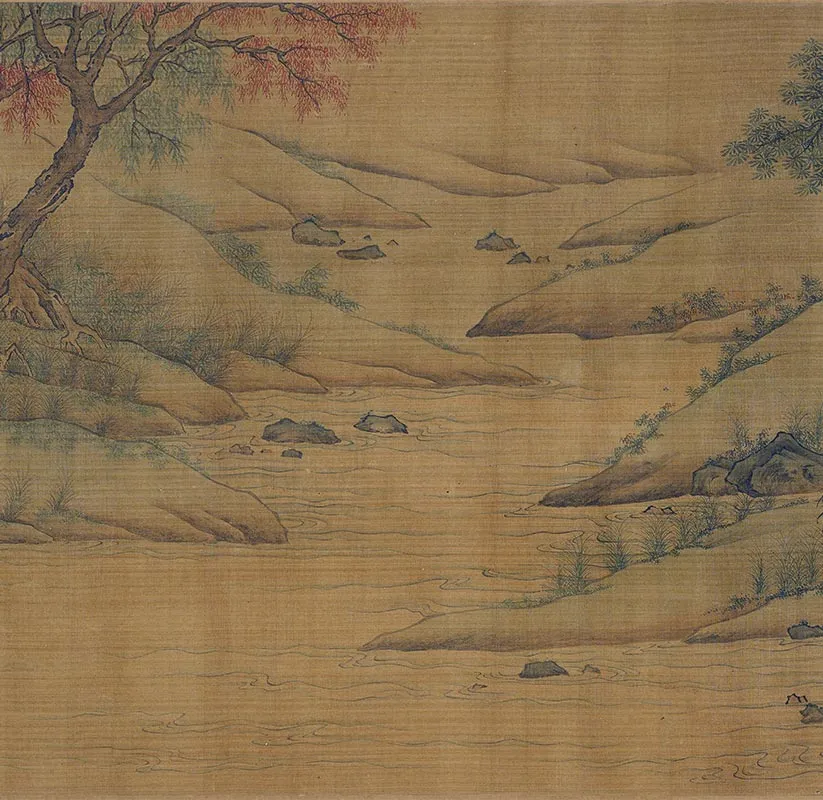 传宋李迪牧羊图卷_07