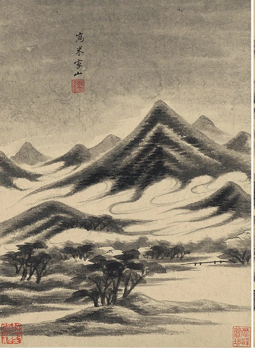 王鉴仿古山水画_15