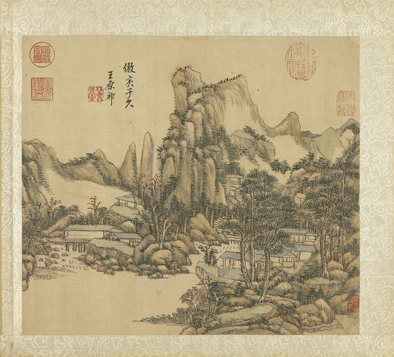 清王原祁仿古山水冊_12