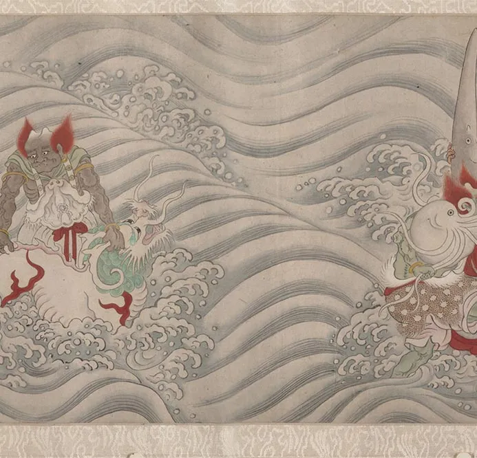 明郑重二郎神搜山图_05