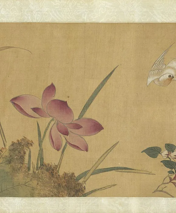 周之冕花鸟画卷_08