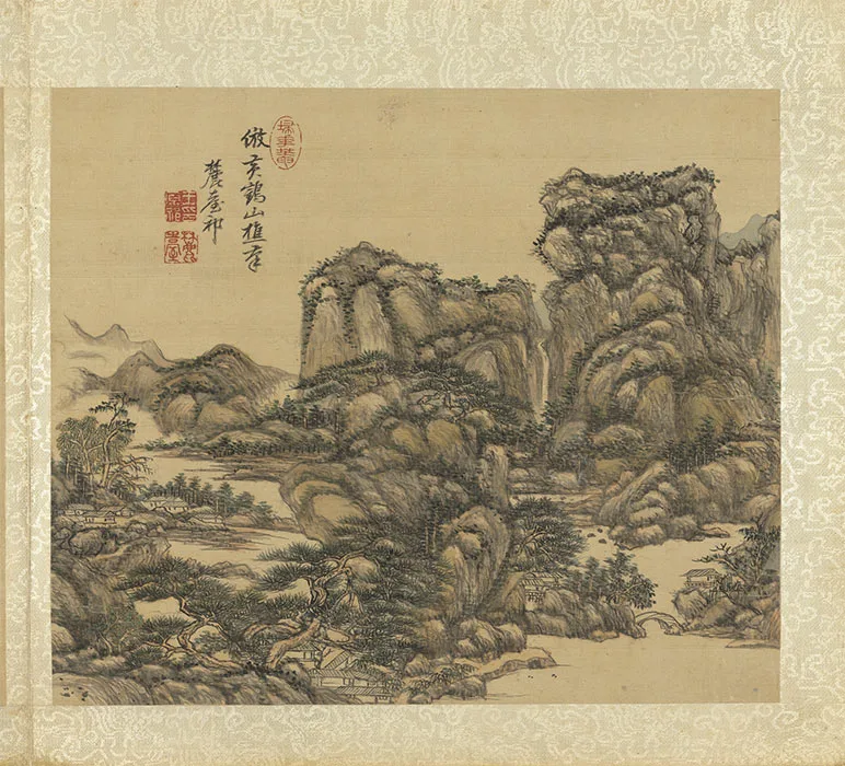 清王原祁仿古山水冊_02