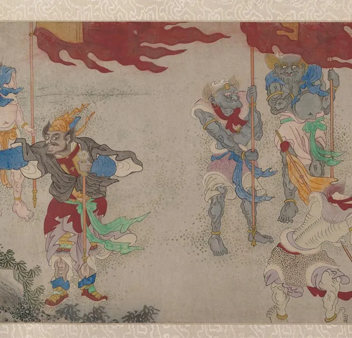 明郑重二郎神搜山图_25