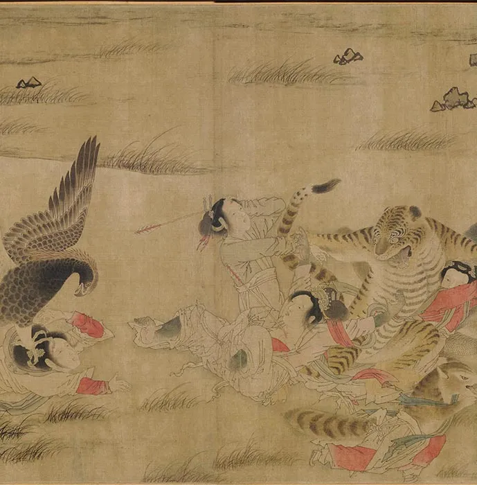 南宋《搜山图》卷_05