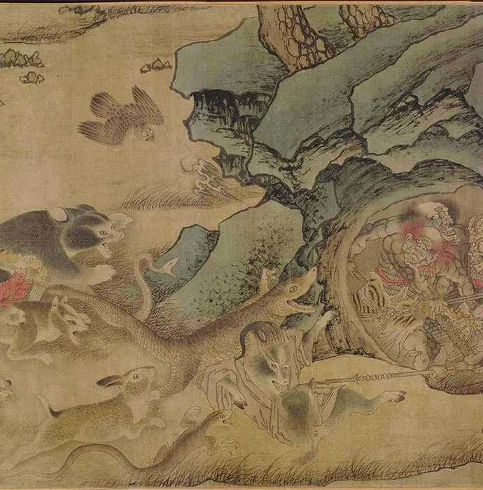 南宋《搜山图》卷_06