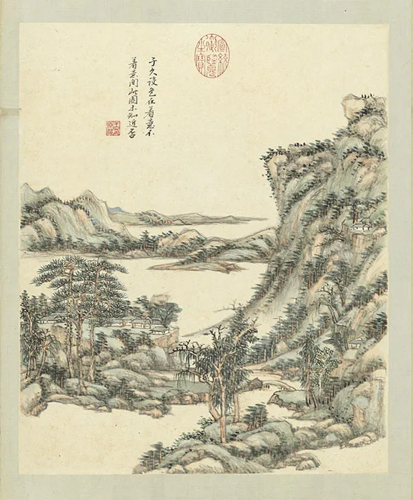 清王原祁仿宋元人山水册_16