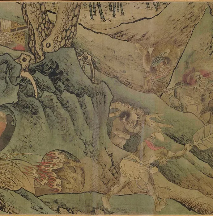 南宋《搜山图》卷_08