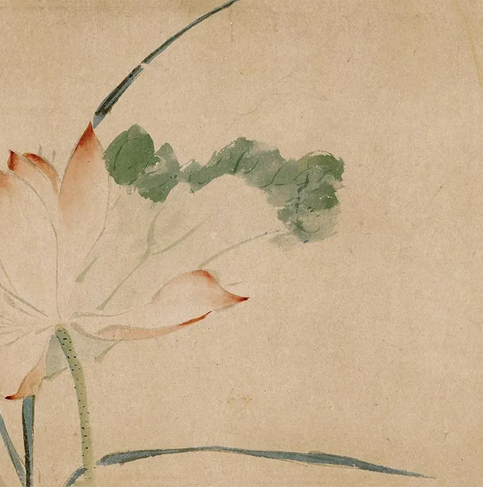 周之冕花卉画《群英吐秀图》卷_07