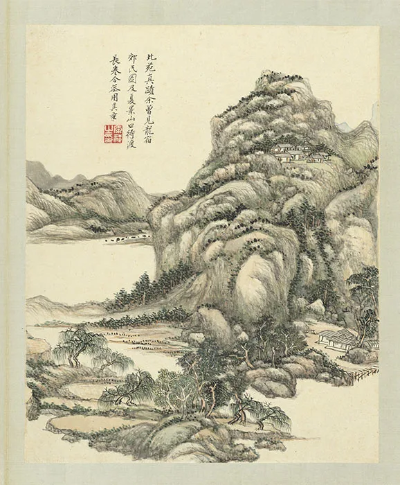 清王原祁仿宋元人山水册_03
