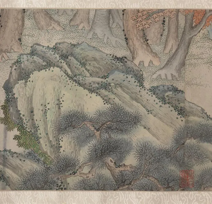 明郑重二郎神搜山图_11