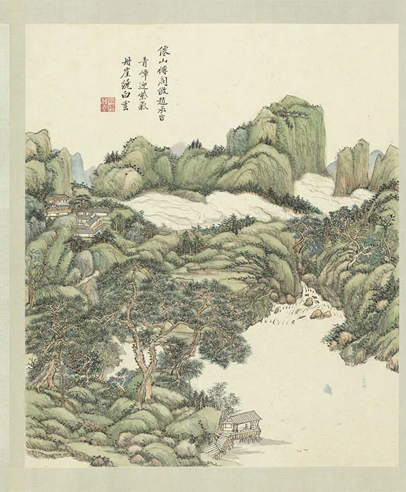 清王原祁仿宋元人山水册_06