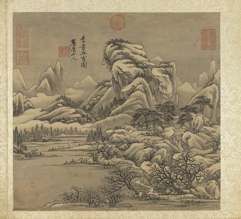 清王原祁仿古山水冊_01