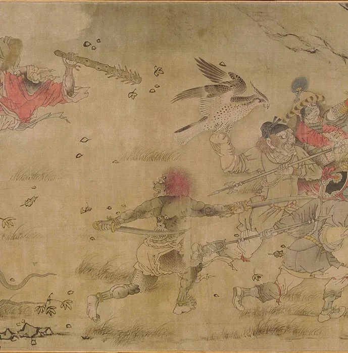 南宋《搜山图》卷_03