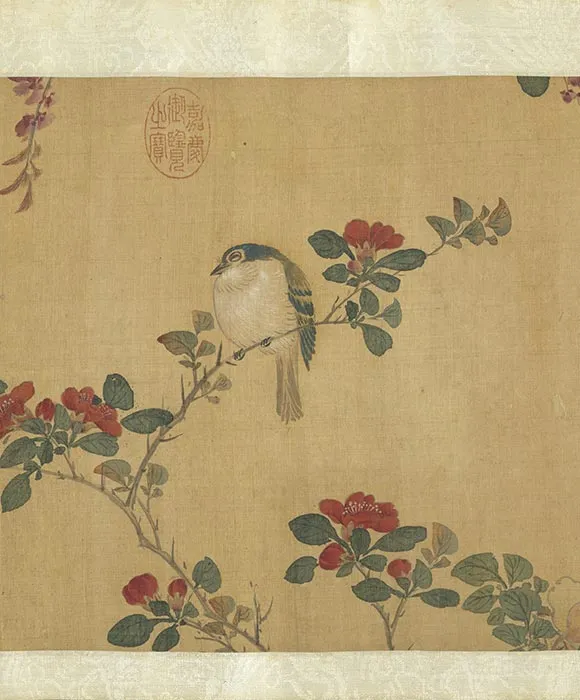 周之冕花鸟画卷_11