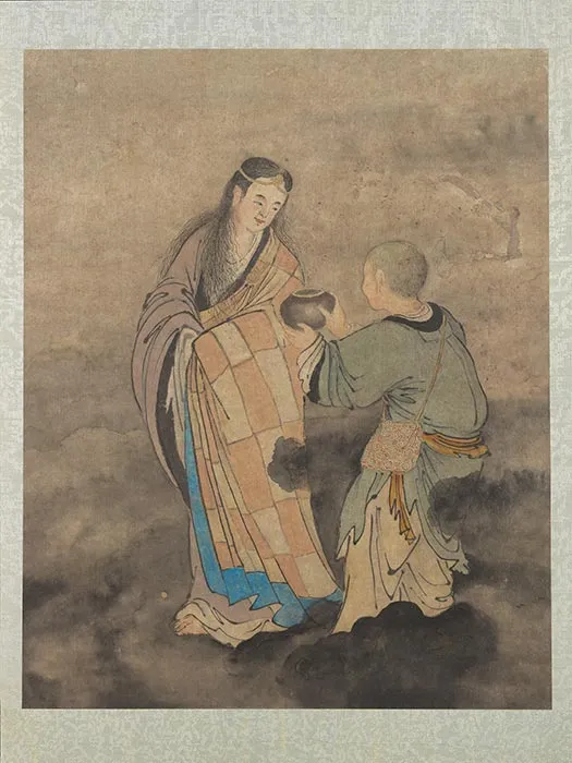 郑重《十八应真像》册-(2)