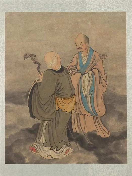 郑重《十八应真像》册-(1)
