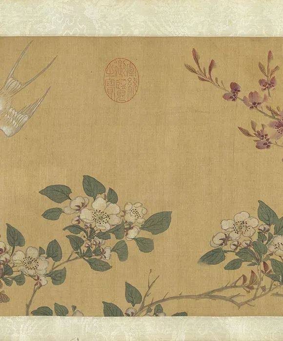 周之冕花鸟画卷_09