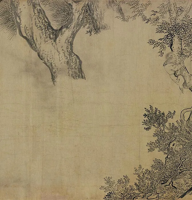 明代《搜山图》白描卷_09