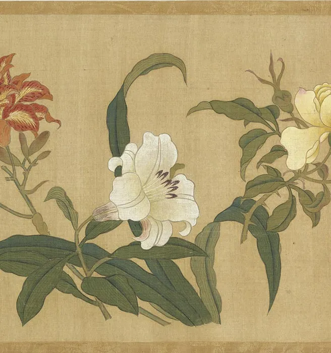 明周之冕花卉卷_10