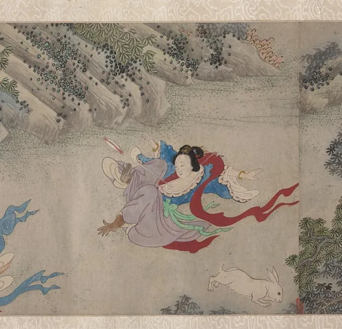 明郑重二郎神搜山图_23