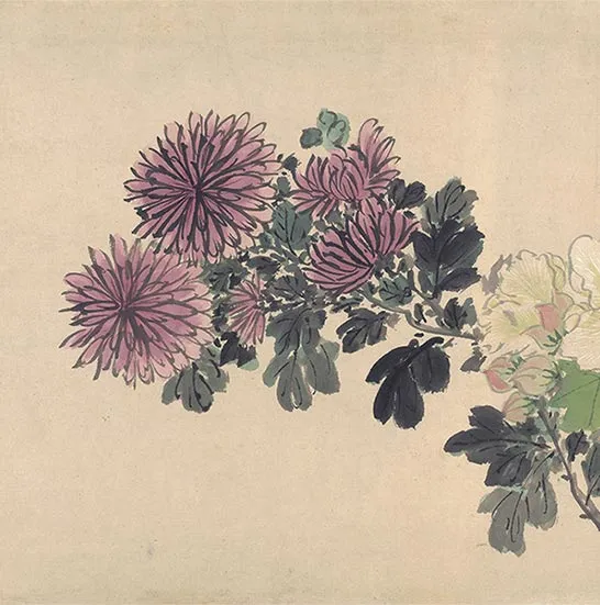 周之冕花卉画《百花图卷》_15