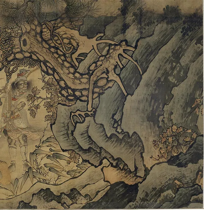 二郎神搜山图卷_11