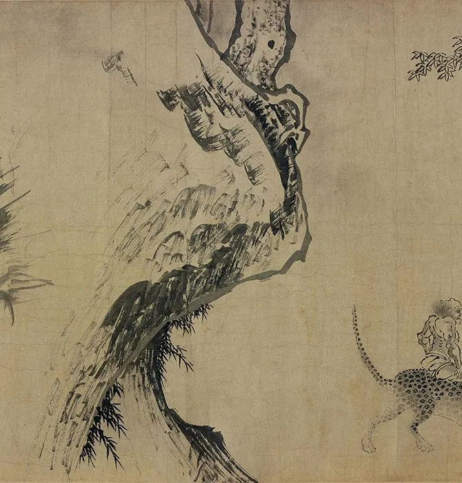 明代《搜山图》白描卷_06