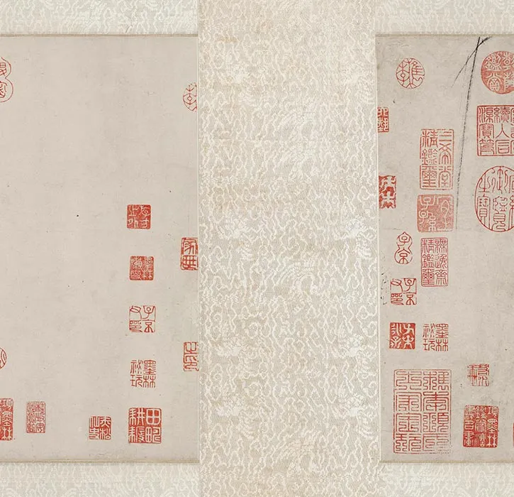 梁楷《右军书扇图》全卷_08
