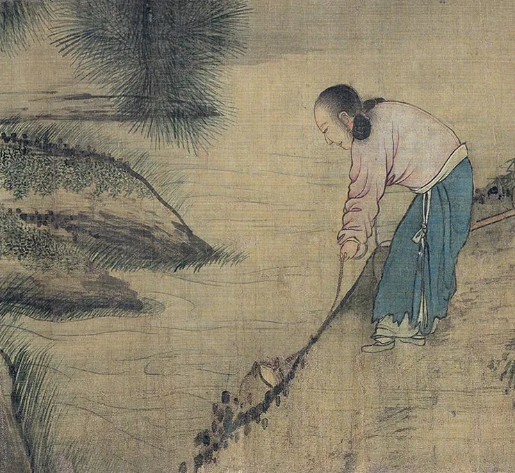 梁楷《八高僧图》卷_09