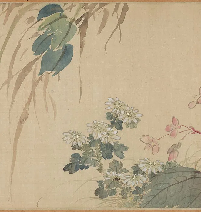 王穀祥四季花卉图卷_10