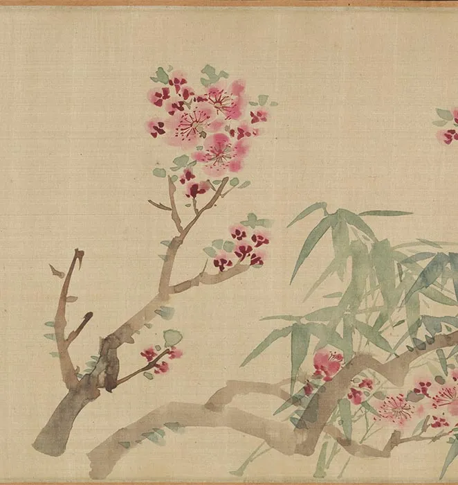 王穀祥四季花卉图卷_21