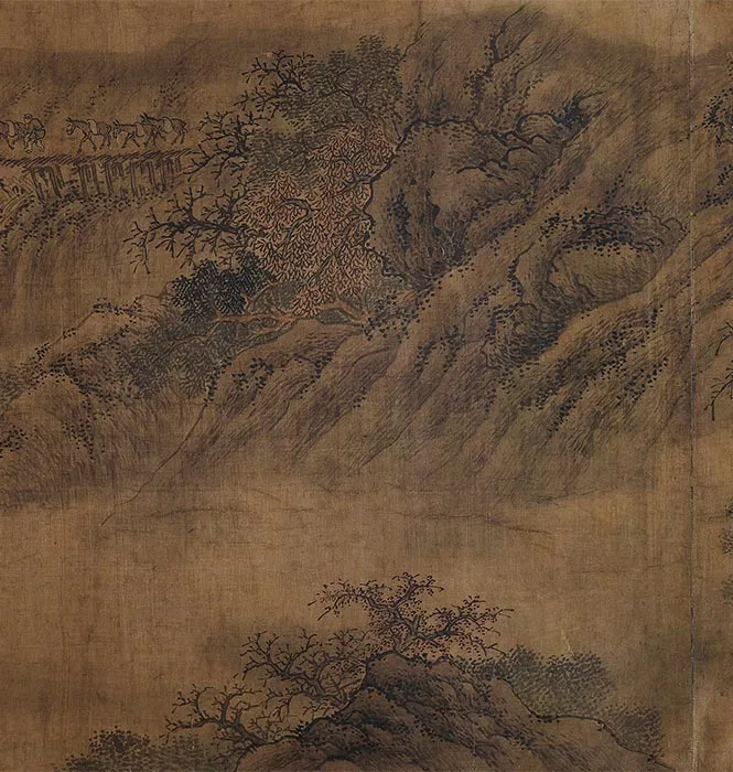 明佚名(旧传燕文贵)溪山行旅图卷_10