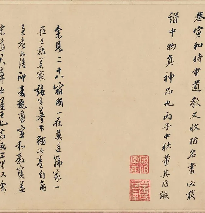 传梁令瓒五星二十八宿神形图_03