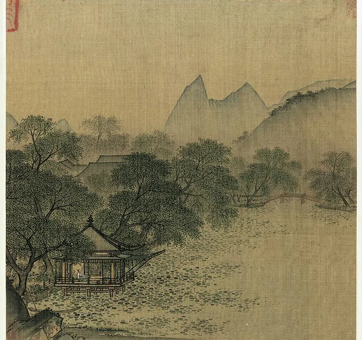 南宋马远《宋帝命题册》又名《御题马远画册》_14