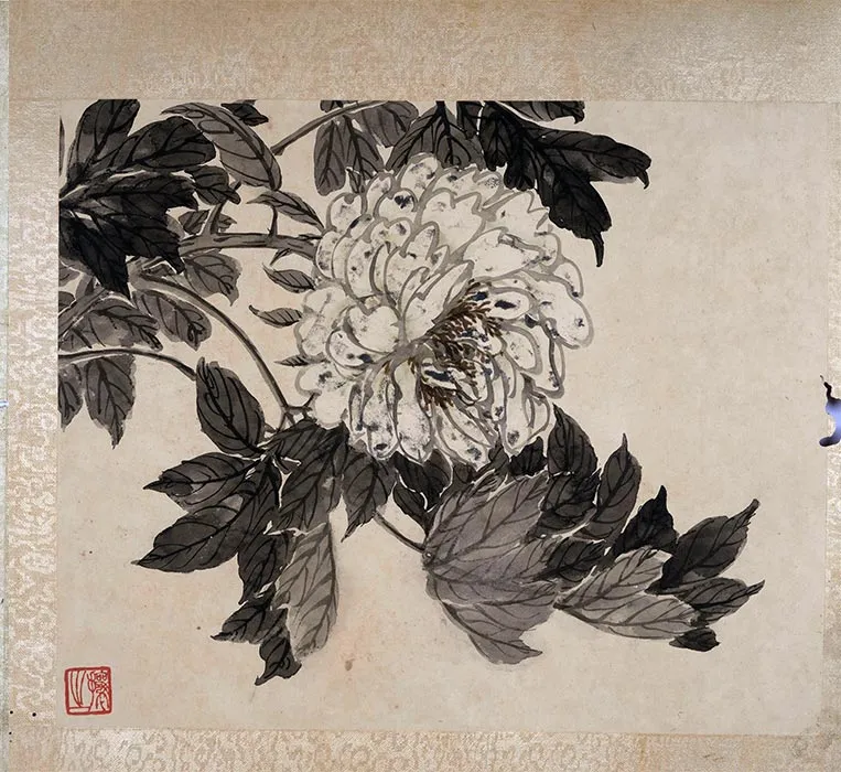 吴让之花卉画册页_08