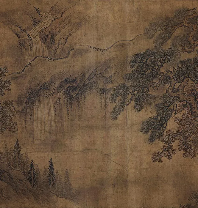 明佚名(旧传燕文贵)溪山行旅图卷_19