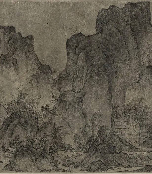 燕文贵江山楼观图卷_19
