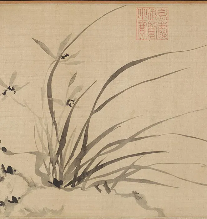 王穀祥四季花卉图卷_25