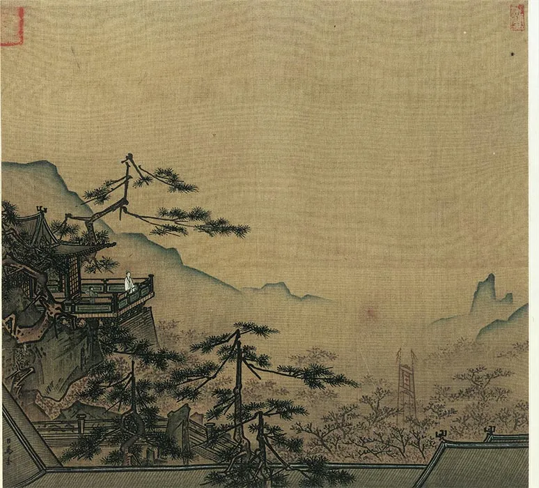 南宋马远《宋帝命题册》又名《御题马远画册》_02