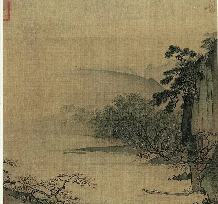 南宋马远《宋帝命题册》又名《御题马远画册》_04