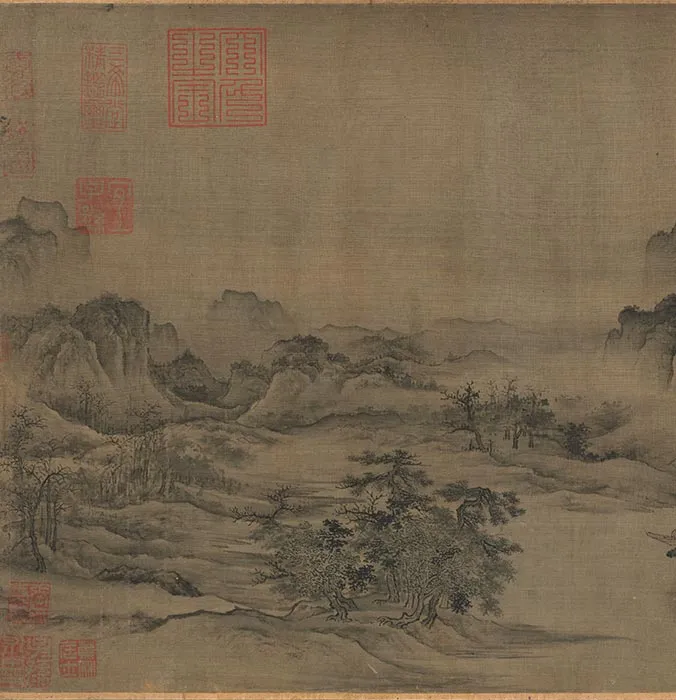金人溪山无尽图卷_16